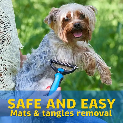 Pet Fur Knot Remover Comb – Dog Grooming Tool