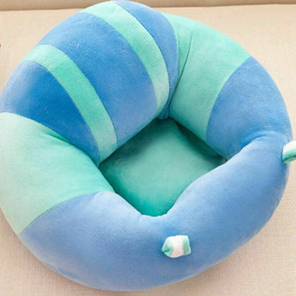 Baby Soft Sit Up Support Seat Blue Pink Lines
