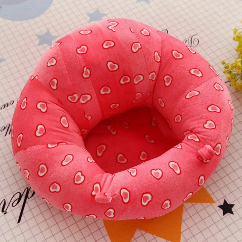 Baby Soft Sit Up Support Seat Heart Pink
