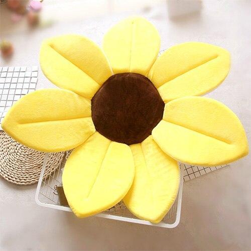 Blossom Flower Baby Bath Seat Yellow