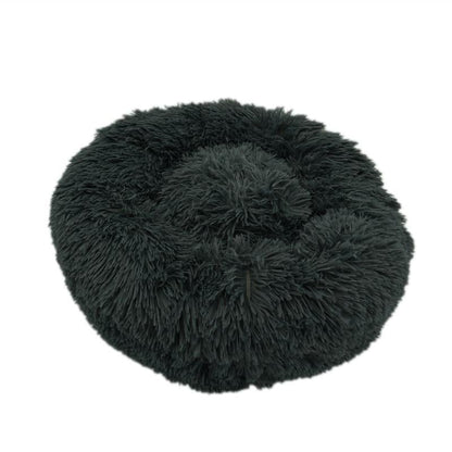 Calming Donut Bed for Dogs & Cats 50cm / Gray