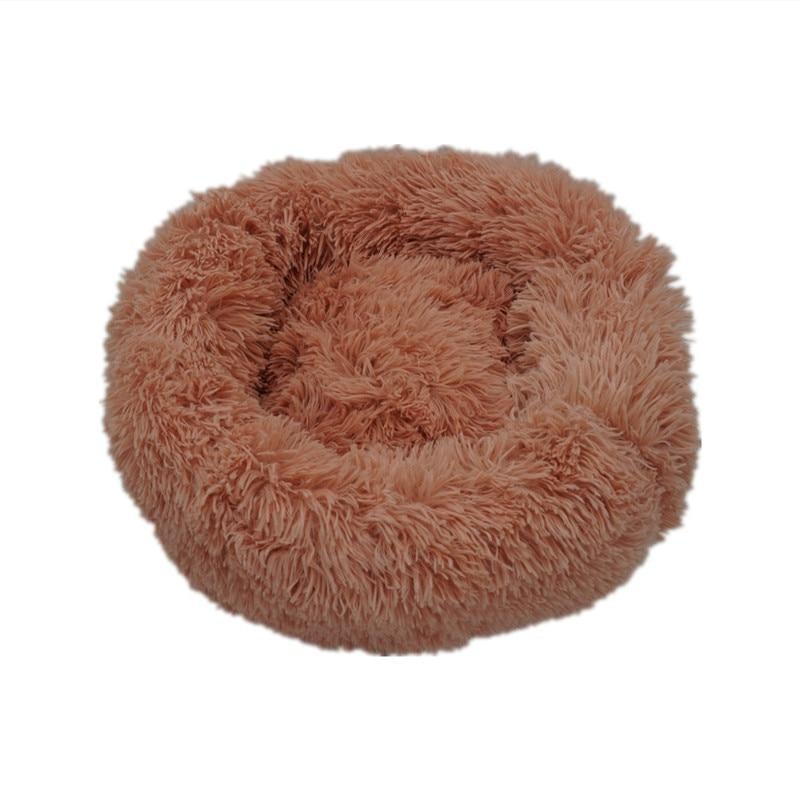 Calming Donut Bed for Dogs & Cats 50cm / Pink