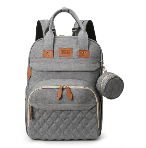 Diaper Changing Backpack Grey