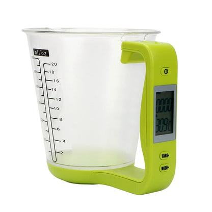 Digital LCD Measuring Cup Scale Green