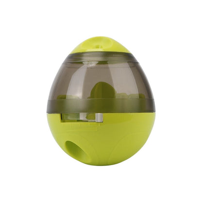 Interactive Pet Treat Ball Food Dispenser Green