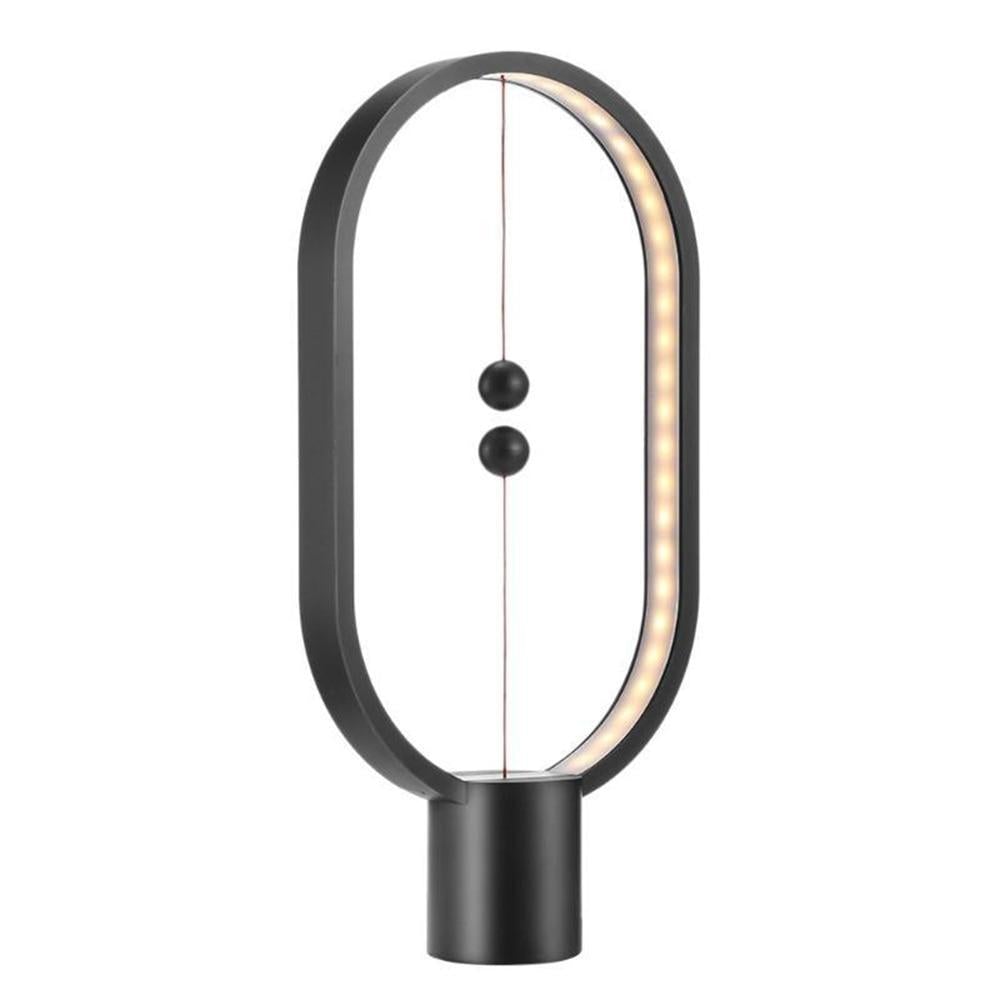 LED Magnetic Table Lamp Black