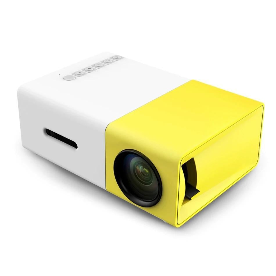 Mini 1080P LED Projector US Plug