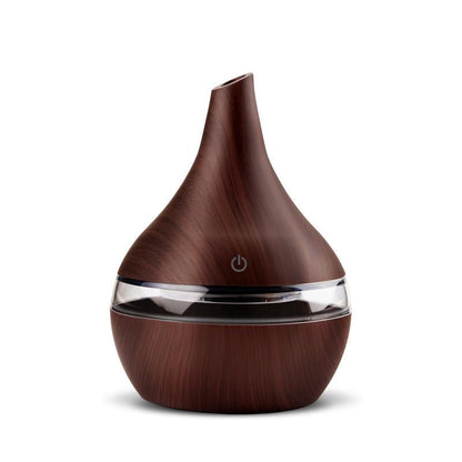 USB Aromatherapy Humidifier Dark Wood