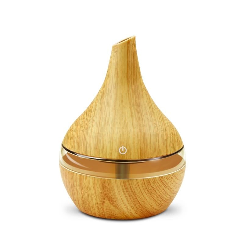 USB Aromatherapy Humidifier Light Wood